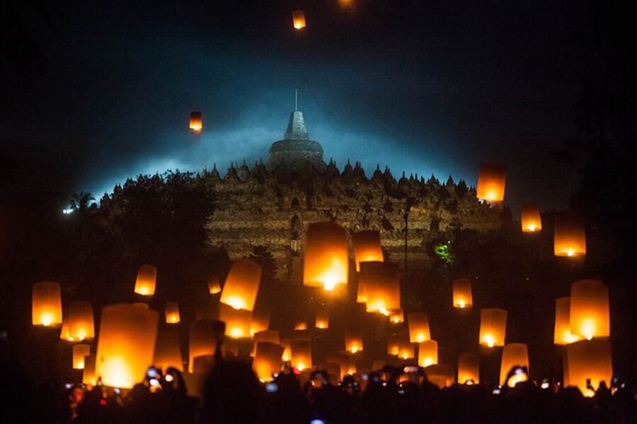 Waisak Day at Borobudur